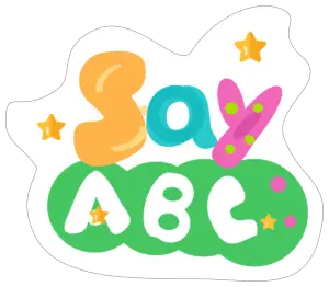 teach english online; SayABC logo 