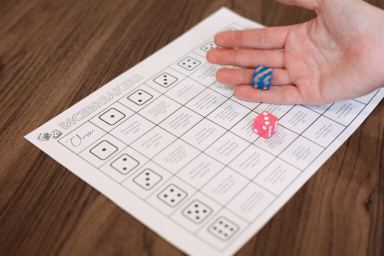 DICEBREAKER: Simple Icebreaker Conversation Game for All Ages