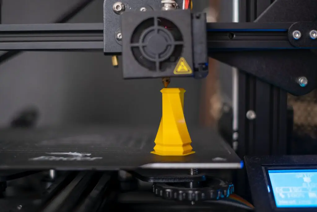3D printer close up