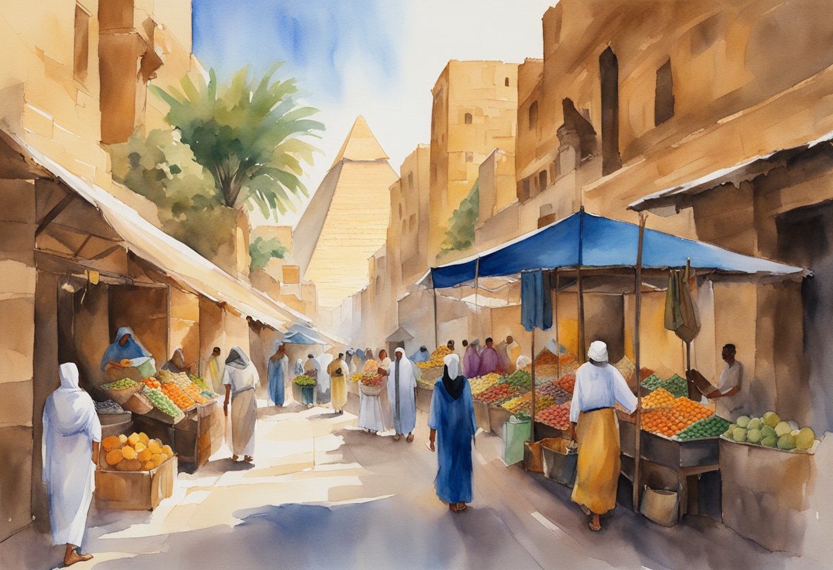 Vibrant market stalls, ancient pyramids, and traditional music fill the bustling streets of Egypt. The rich history and culture are evident in every corner, inviting visitors to immerse themselves in the country's most popular hobbies